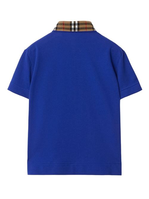 POLO BURBERRY | 8078570/BLU